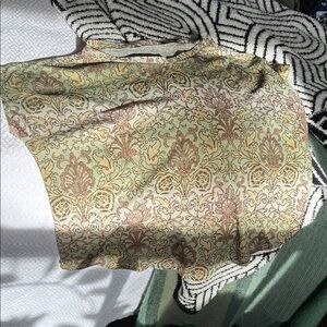 Sheer Art Norveau Crop Top